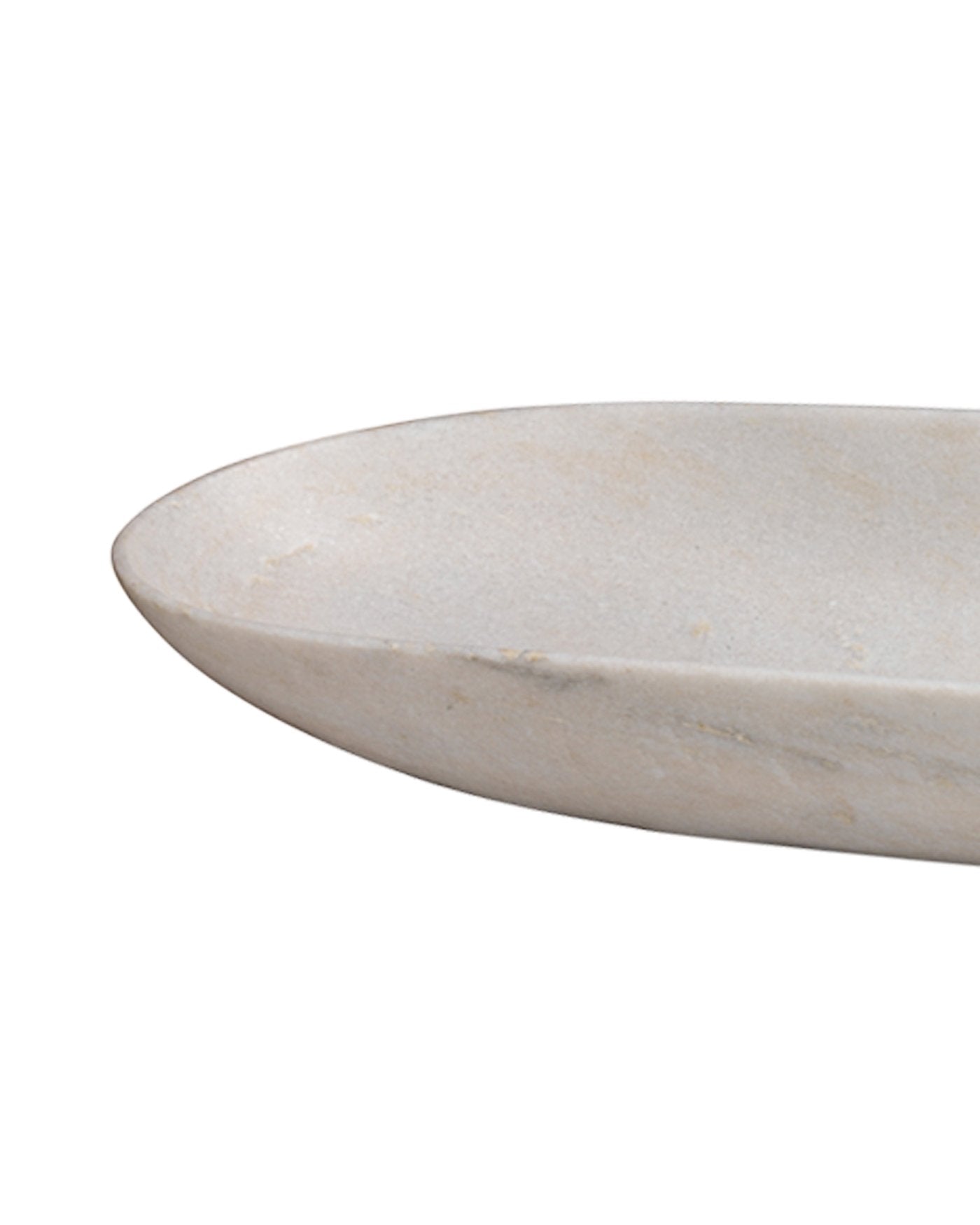 Jamie Young Long Oval Marble Bowl