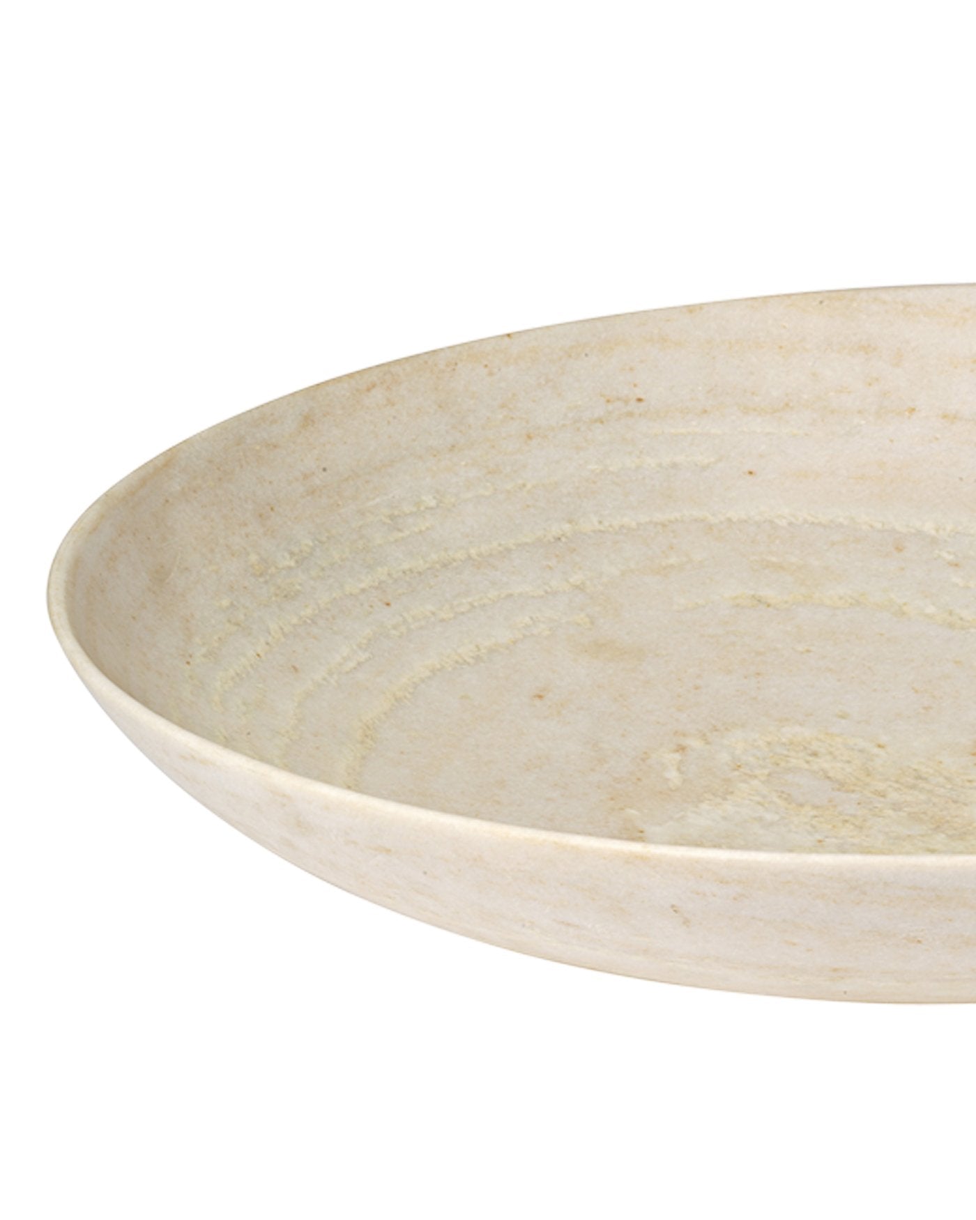 Jamie Young Extra Large Marble Bowl In White Marble