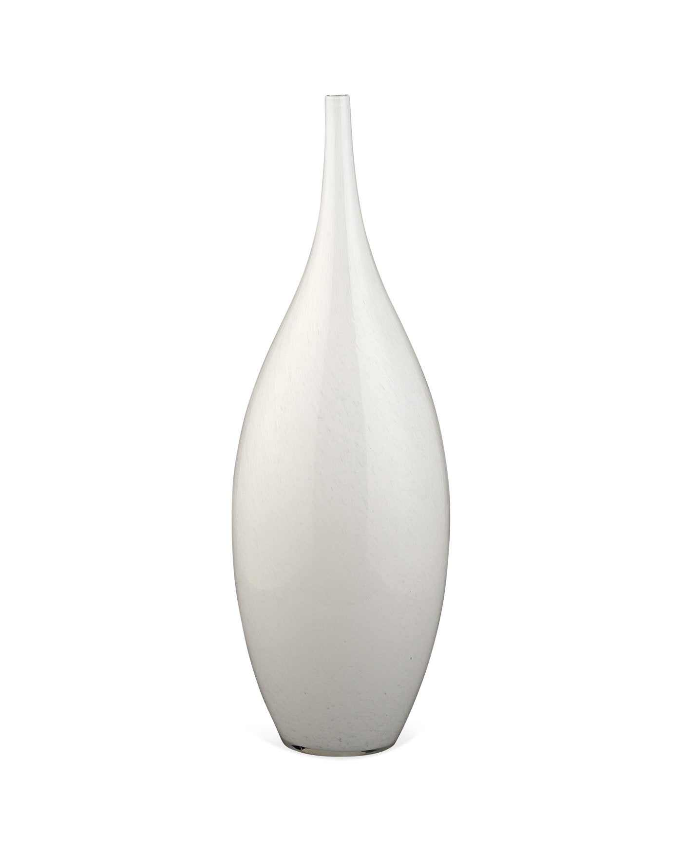 Jamie Young Nymph Vases In White Glass (Set Of 3)