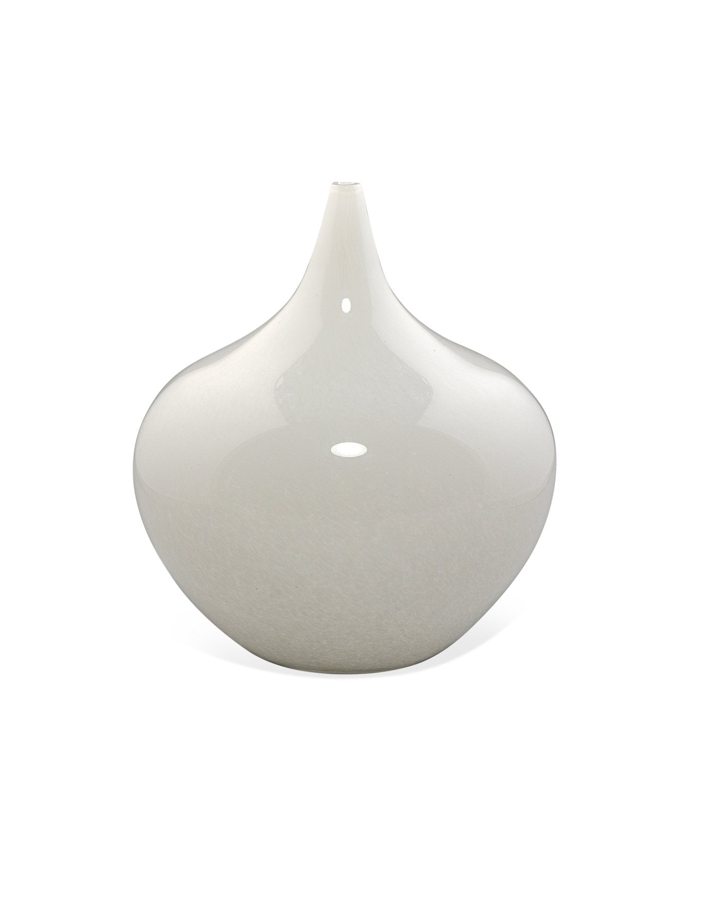Jamie Young Nymph Vases In White Glass (Set Of 3)