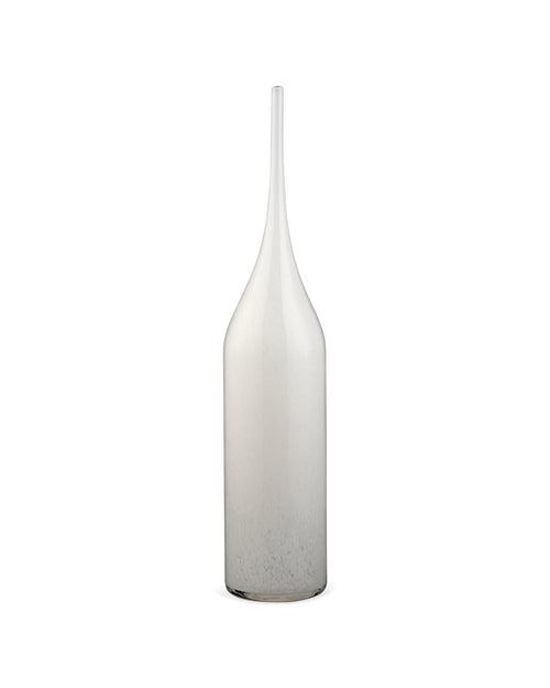 Jamie Young Pixie Vases In White Glass (Set Of 3)