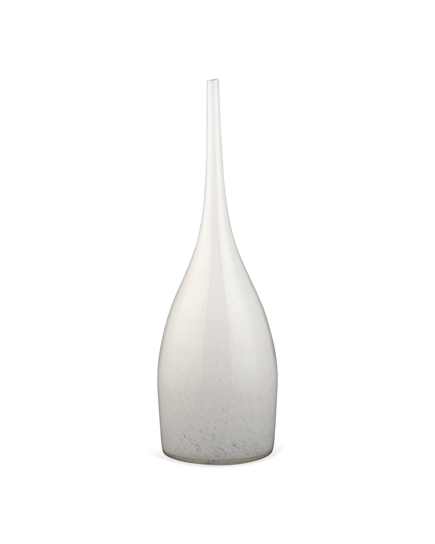 Jamie Young Pixie Vases In White Glass (Set Of 3)