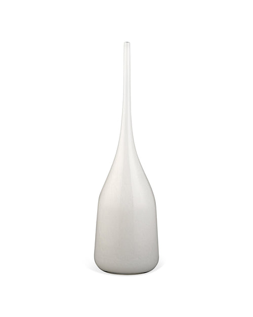 Jamie Young Pixie Vases In White Glass (Set Of 3)