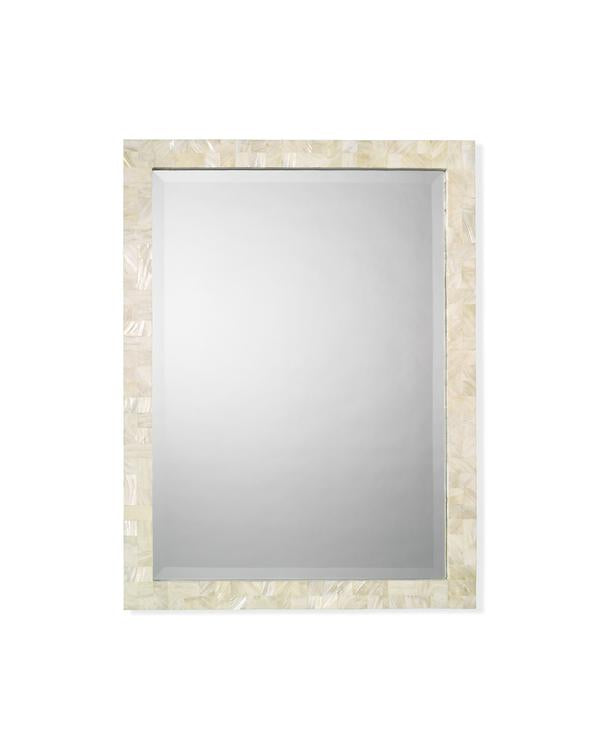 Jamie Young Rectangle Mirror In Mother Of Pearl