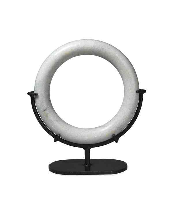 Jamie Young Medium Marble Ring In White Marble