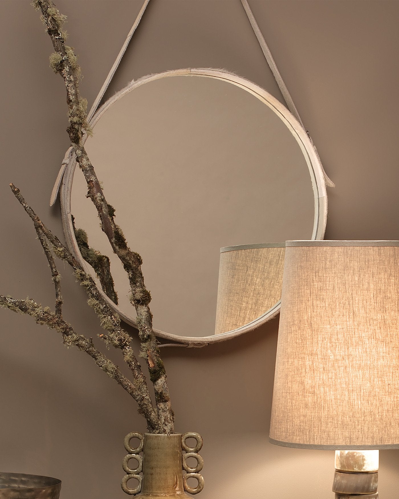 Jamie Young Large Round Mirror