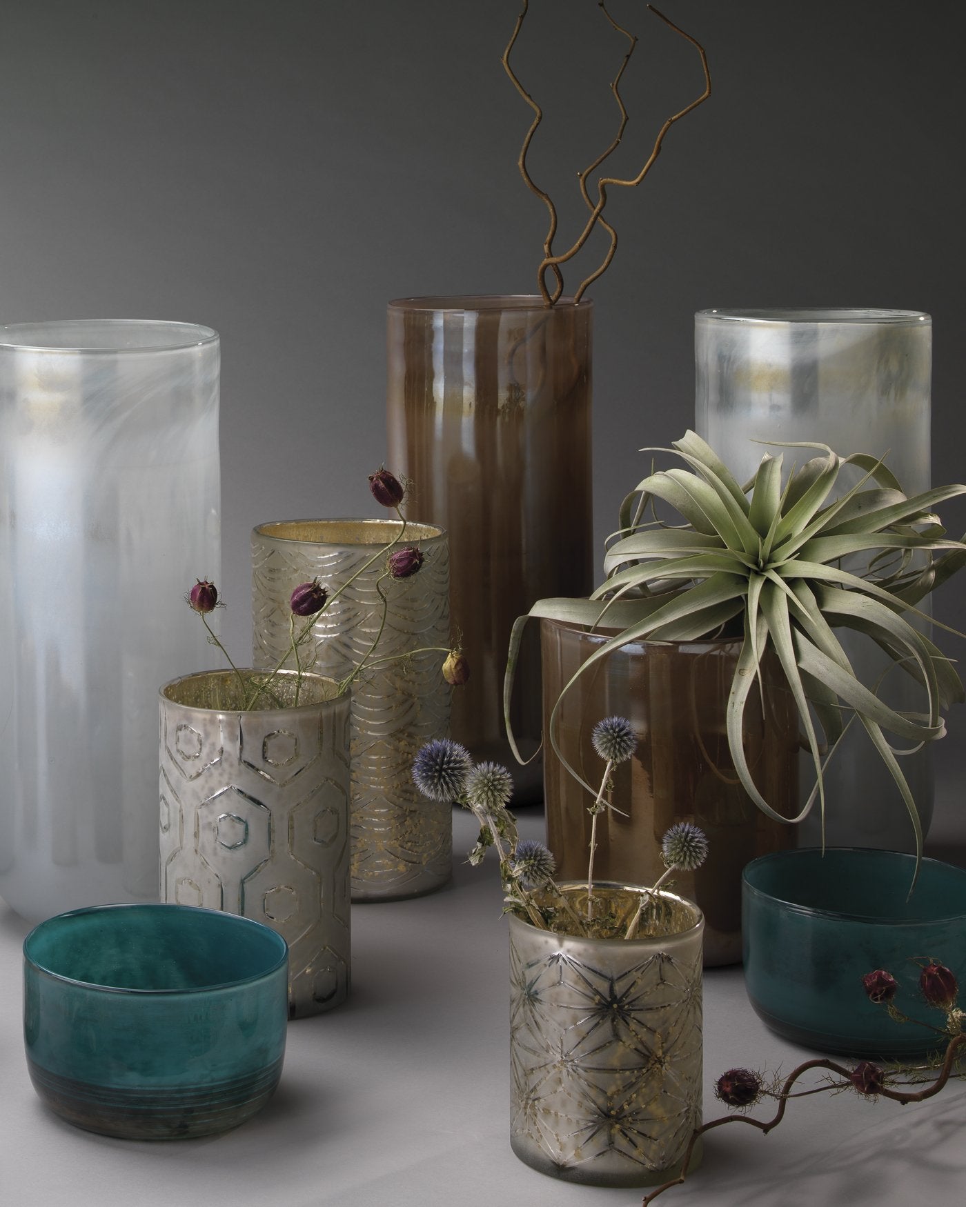 Jamie Young Vapor Metallic Vase