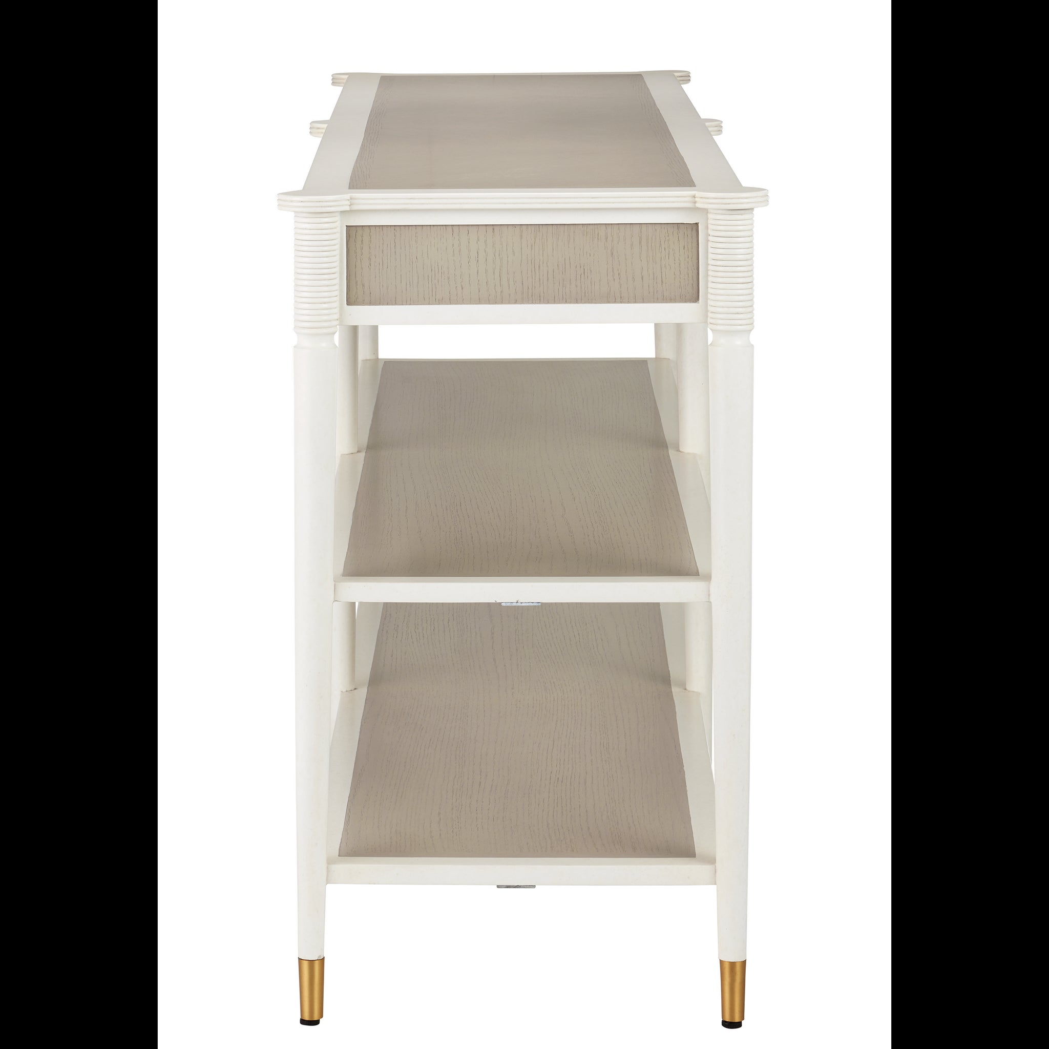 Currey & Company 67" Aster Mahogany Console Table