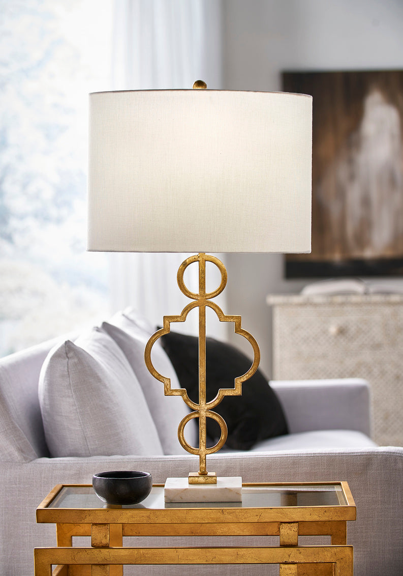 Chelsea House Artistic Lamp in Gold
