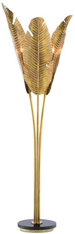 Currey and Company - Tropical Floor Lamp