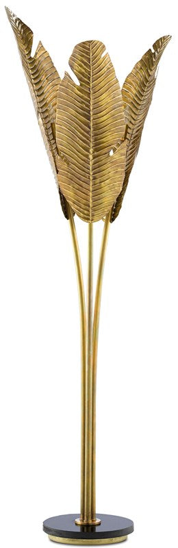 Currey and Company - Tropical Floor Lamp