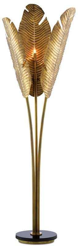 Currey and Company - Tropical Floor Lamp