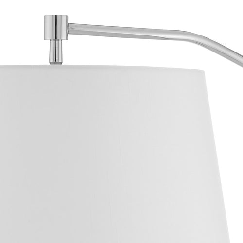 Currey And Company Maxstoke Nickel Floor Lamp