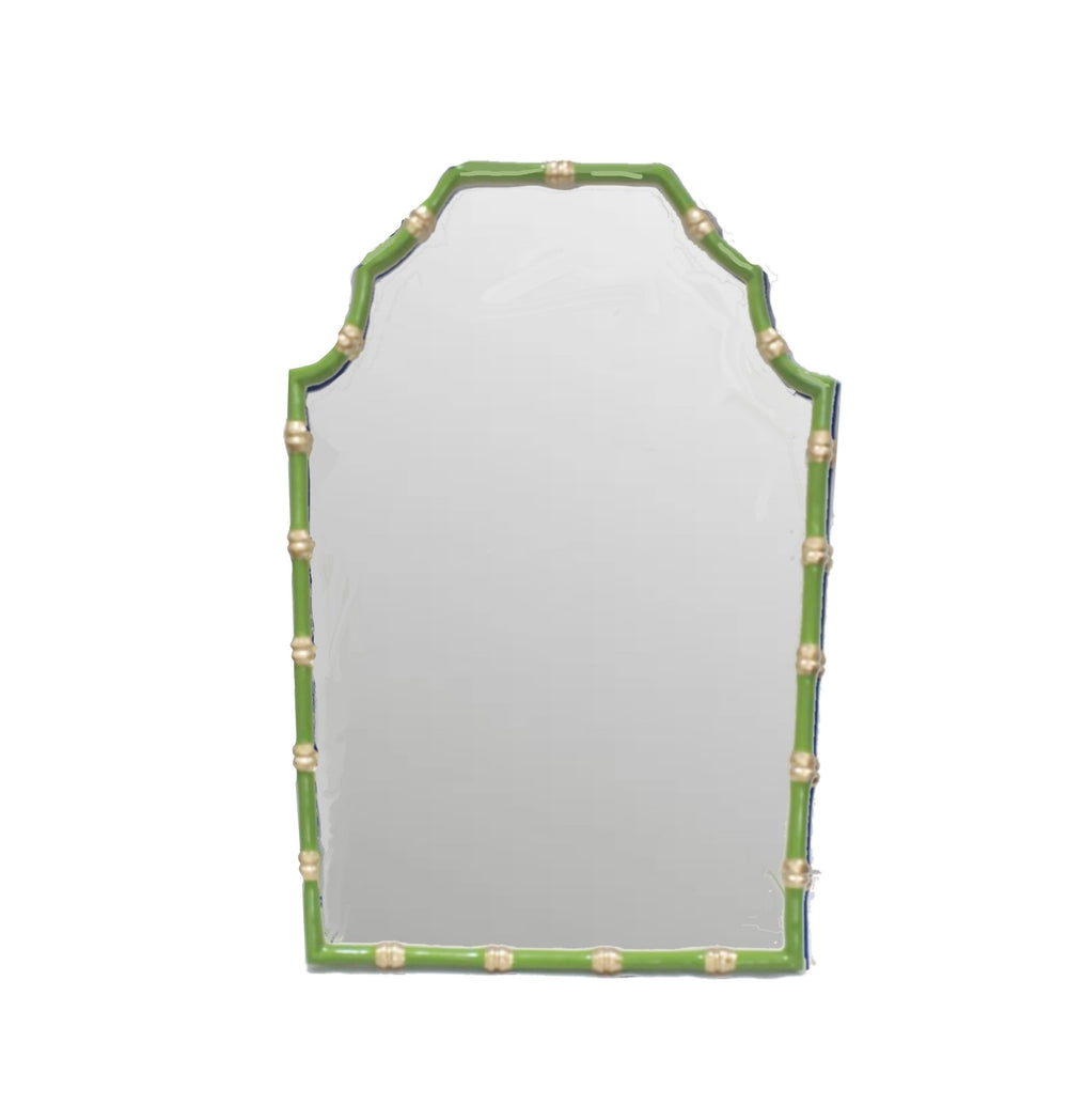 Dana Gibson Tall Bamboo Mirror