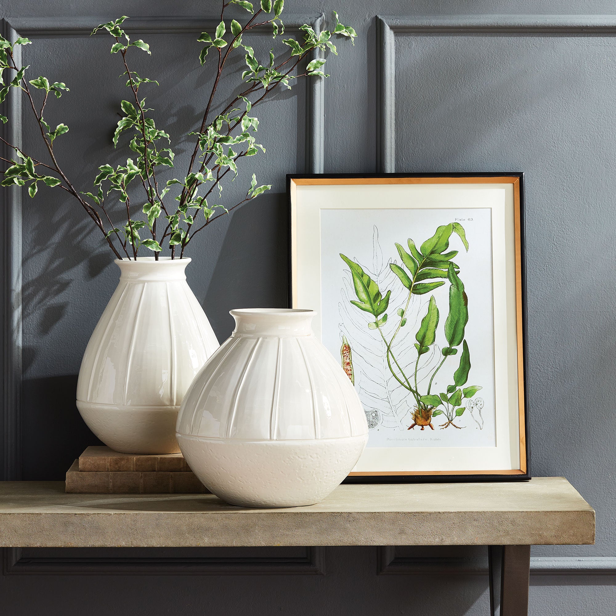 Napa Home And Garden Structural Fern Study, Set Of 4