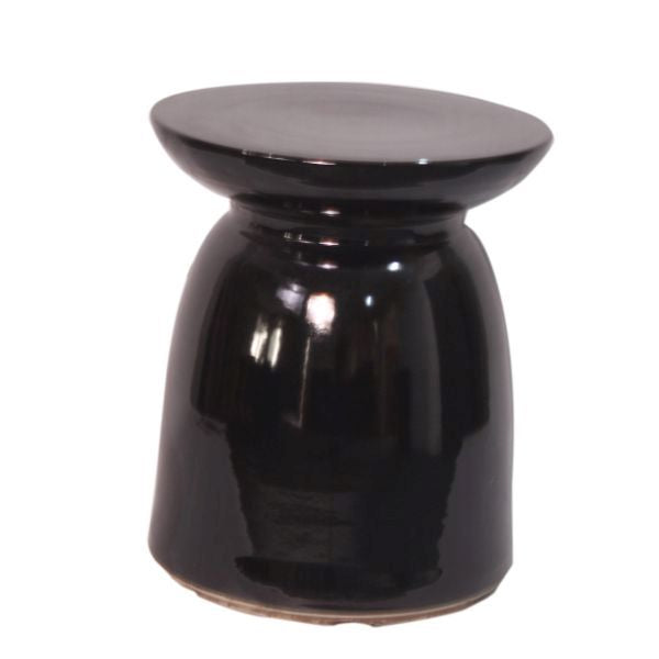 Black Mushroom Stool By Legends Of Asia