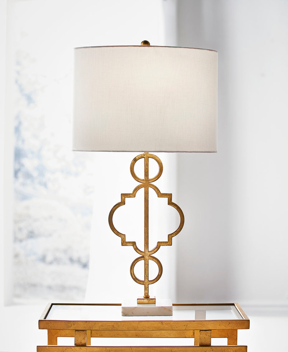 Chelsea House Artistic Lamp in Gold