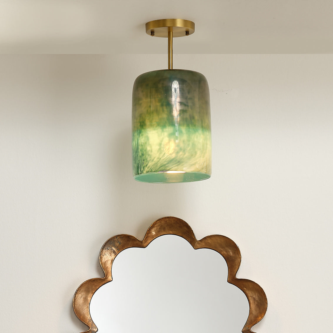 Jamie Young Vapor Semi-Flush Mount  Light