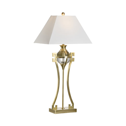 Wildwood Crystal Keeper Lamp Gold