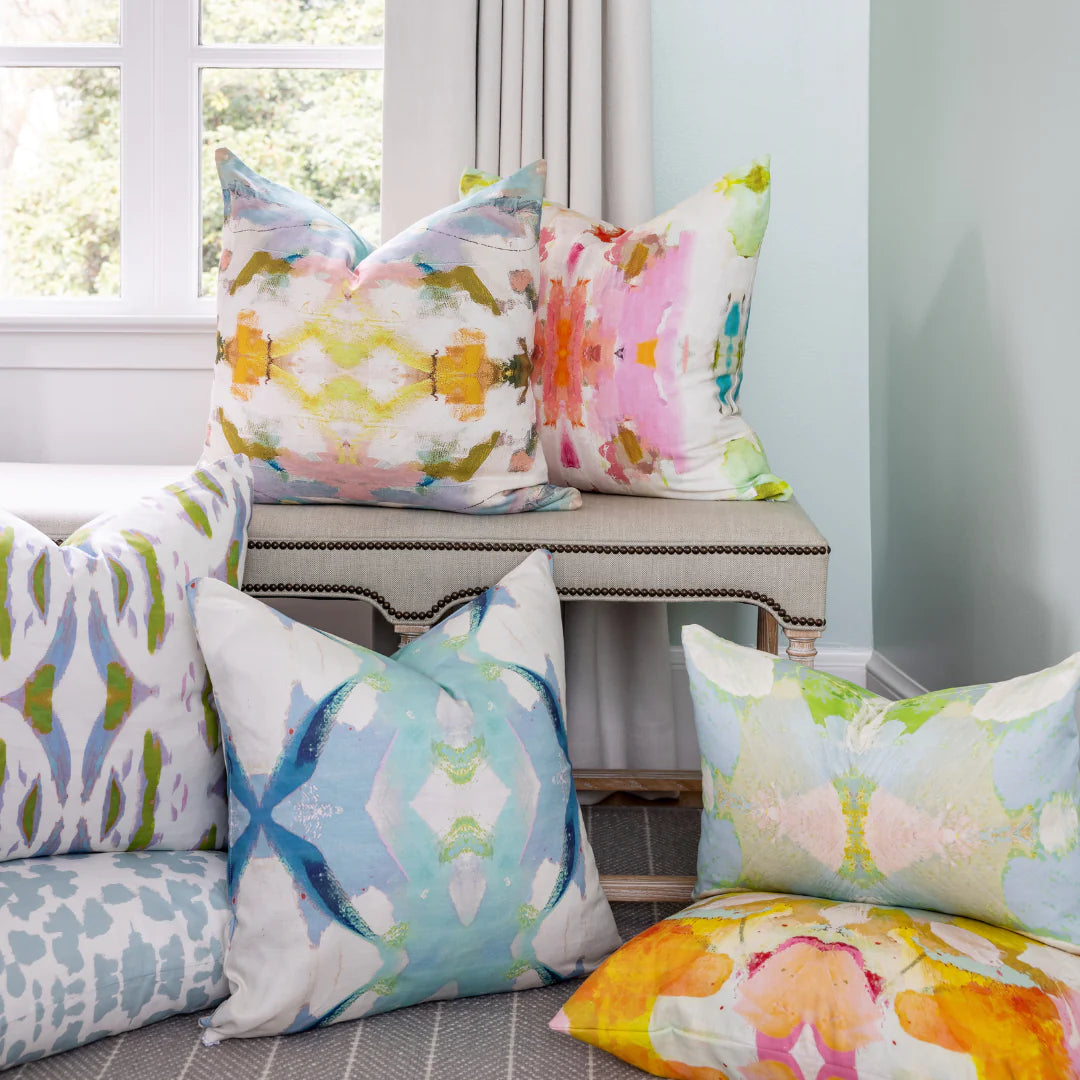 Laura Park Jaipur Linen Cotton Pillow