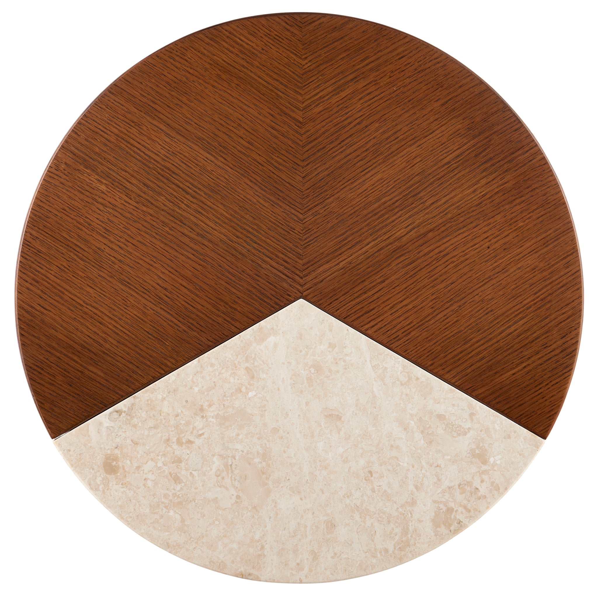 Currey & Company 18.5" Dakota Crema Marfil Marble Cocktail Table