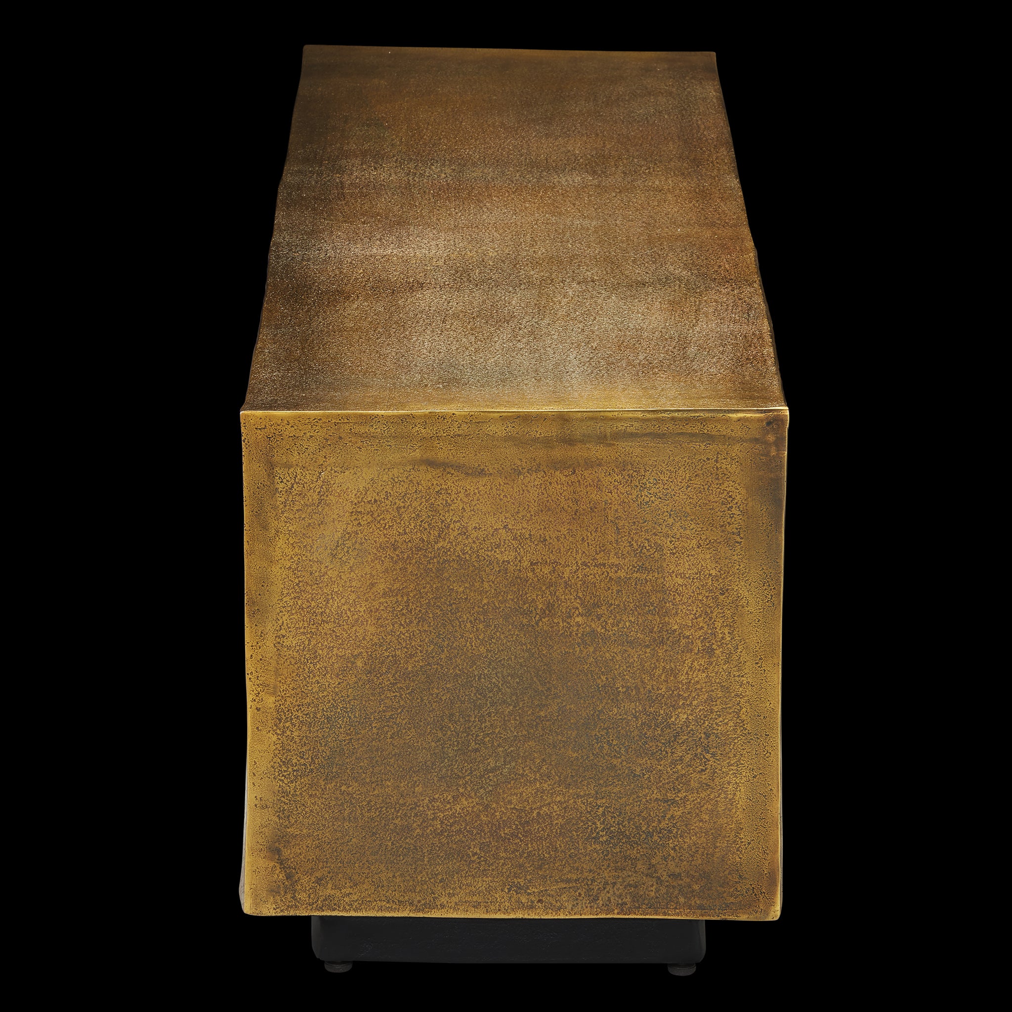 Currey & Company 48" Jahnu Cast Aluminum Bench