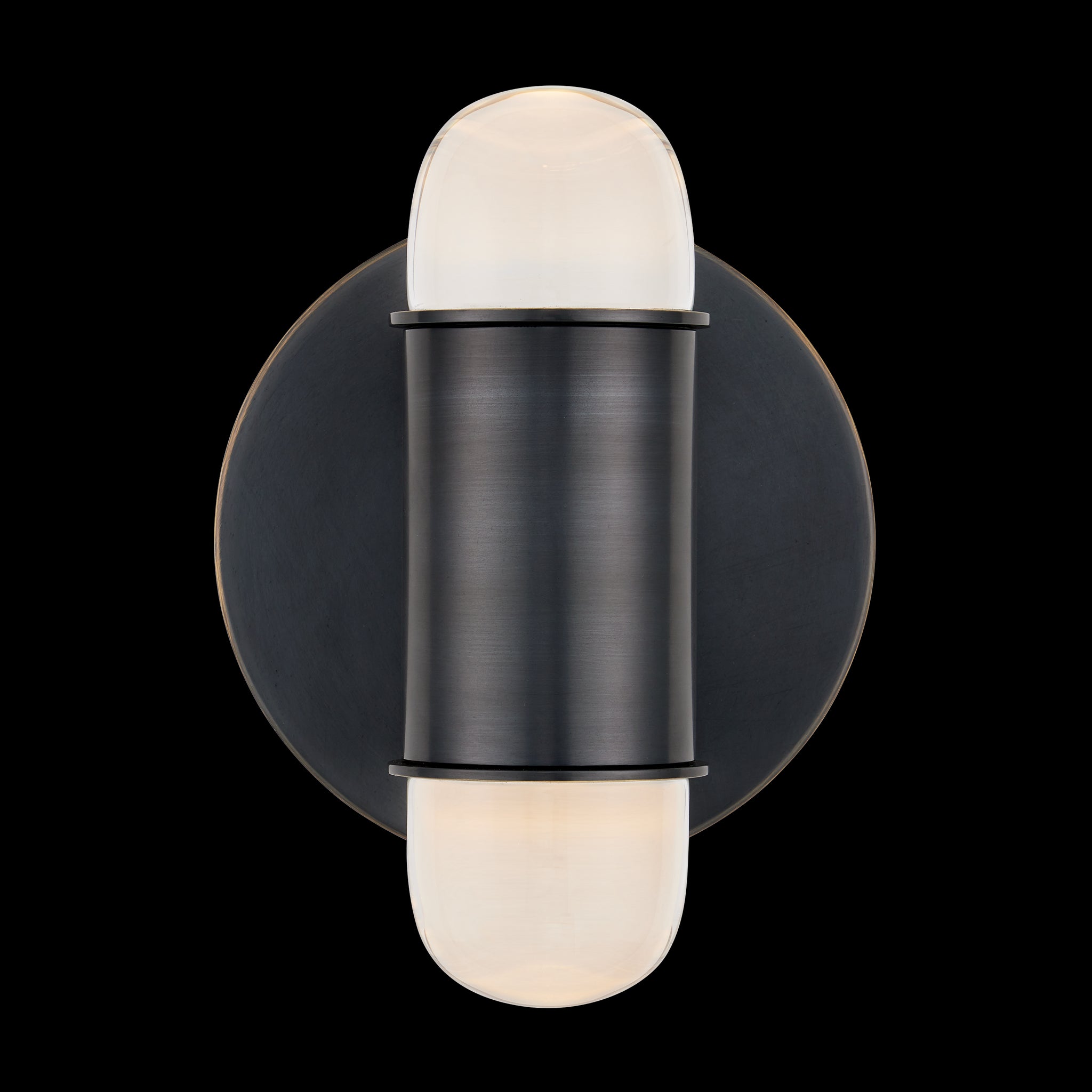 Currey & Company Capsule Bronze Led 2 Light Wall Sconce