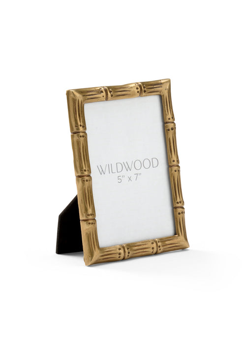 Wildwood Brass Bamboo Picture Frame