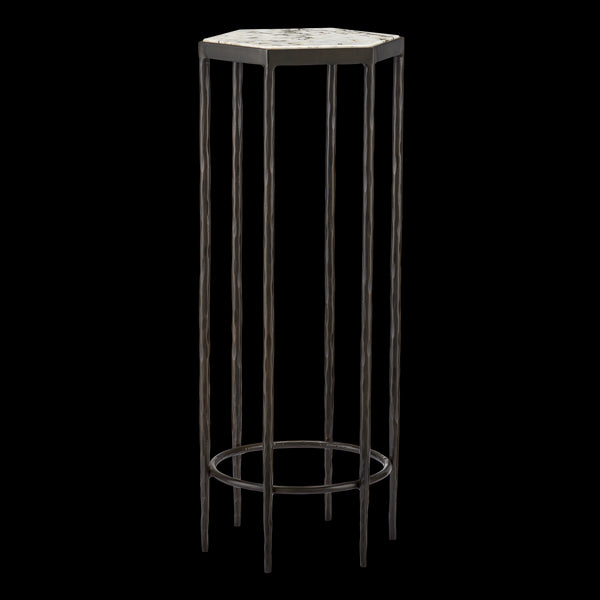 Currey & Company 30" Tosi Marble Accent Table