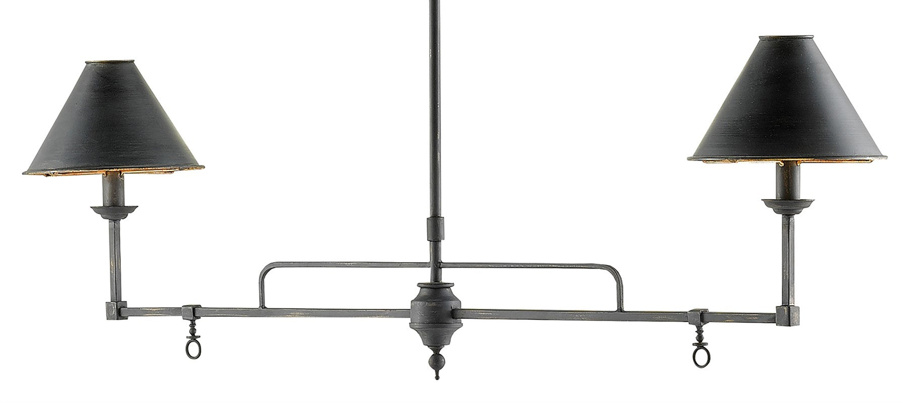 Currey & Company Prosperity Rectangular Chandelier