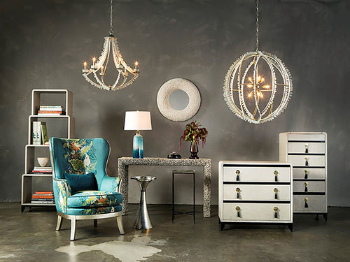 Currey and Company - Saltwater Orb Chandelier