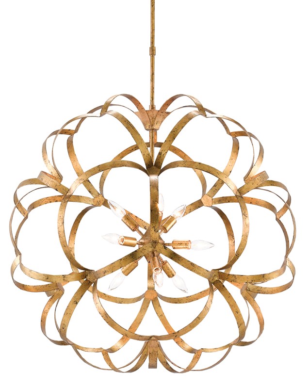 Currey and Company Sappho Orb Chandelier