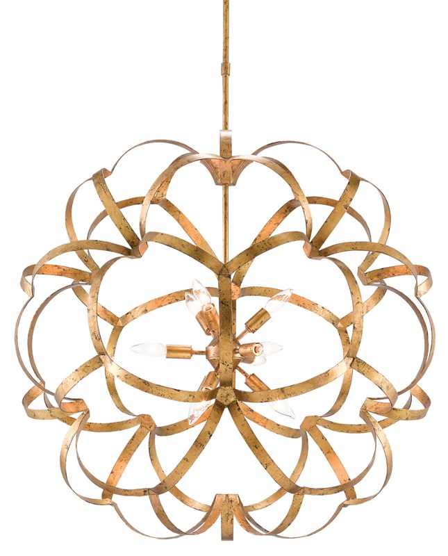 Currey and Company Sappho Orb Chandelier