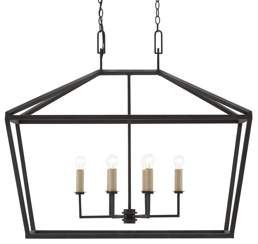 Currey and Company - Denison Rectangular Lantern