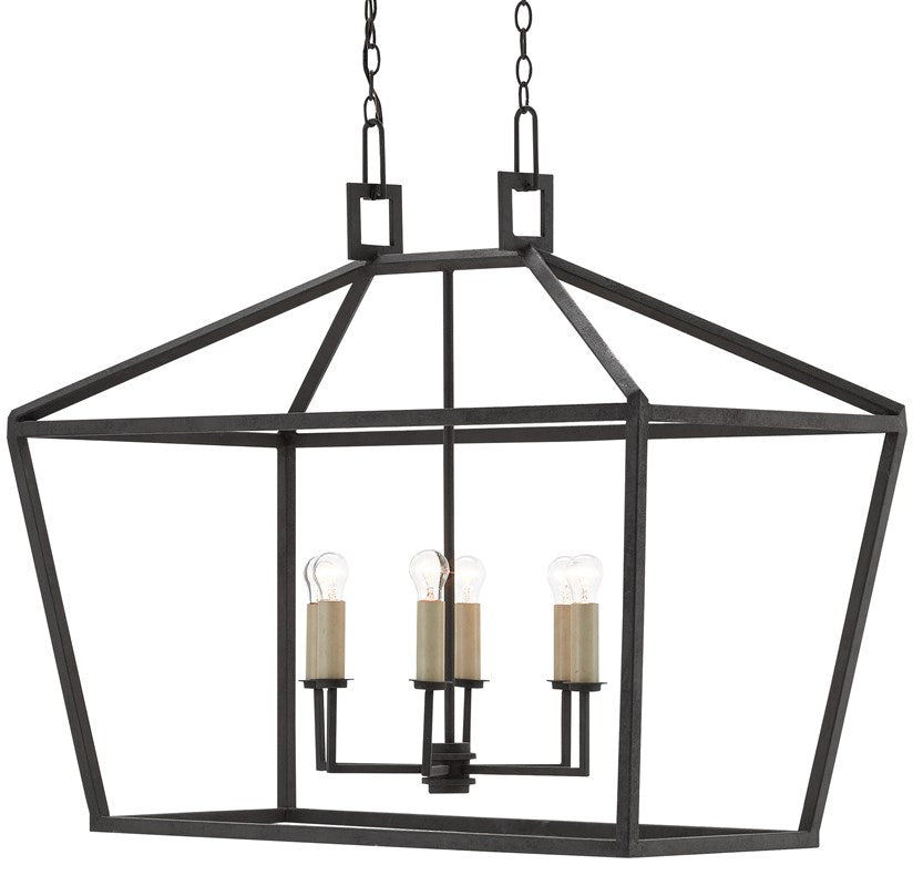 Currey and Company - Denison Rectangular Lantern