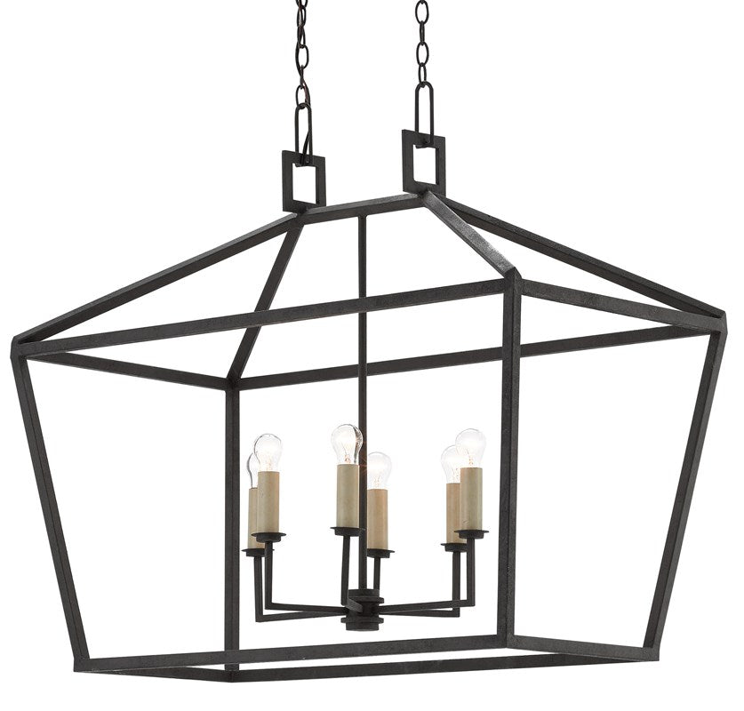 Currey and Company - Denison Rectangular Lantern