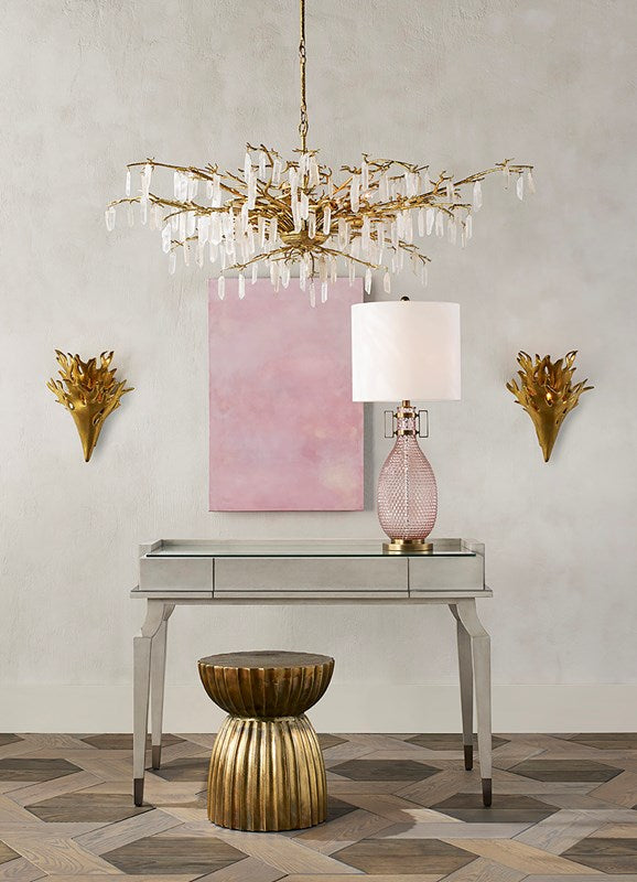 Currey and Company - Forest Dawn Silver Chandelier