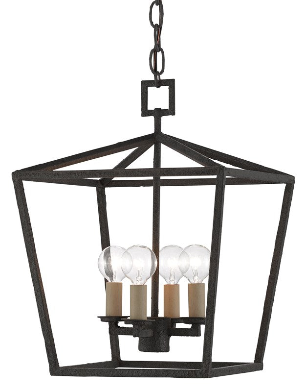 Currey & Company Denison Black Small Lantern