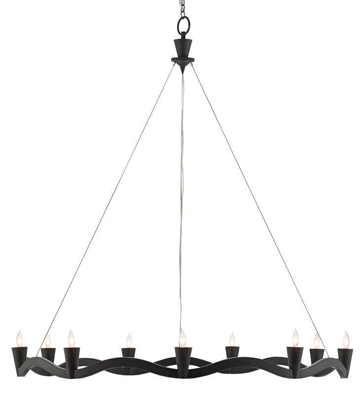 Currey & Company Serpentina Chandelier
