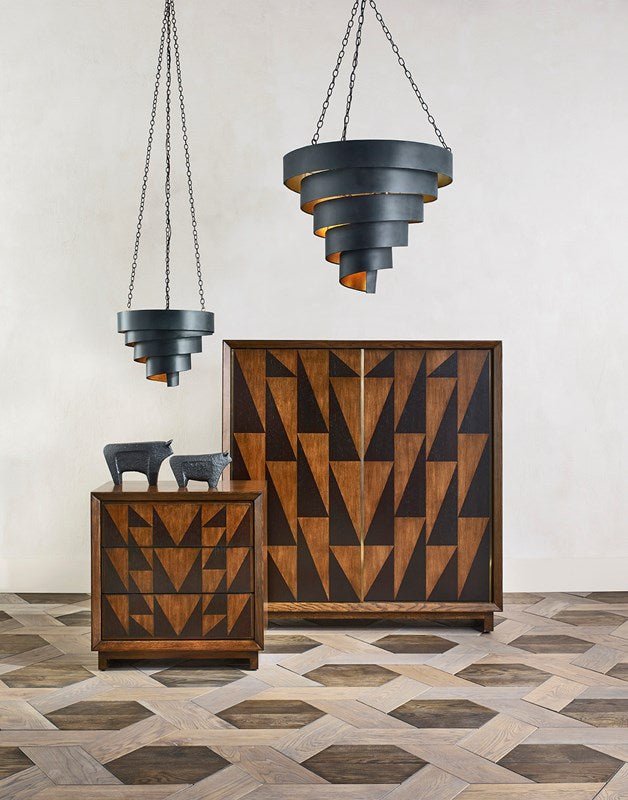 Currey and Company - Chiffonade Large Pendant