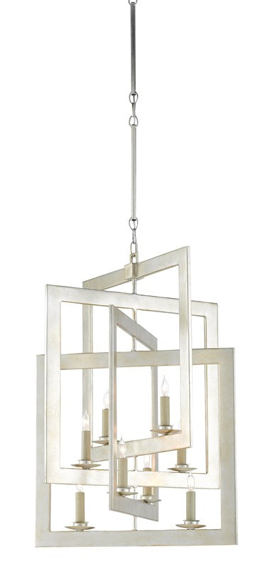 Currey and Company - Middleton Silver Small Chandelier