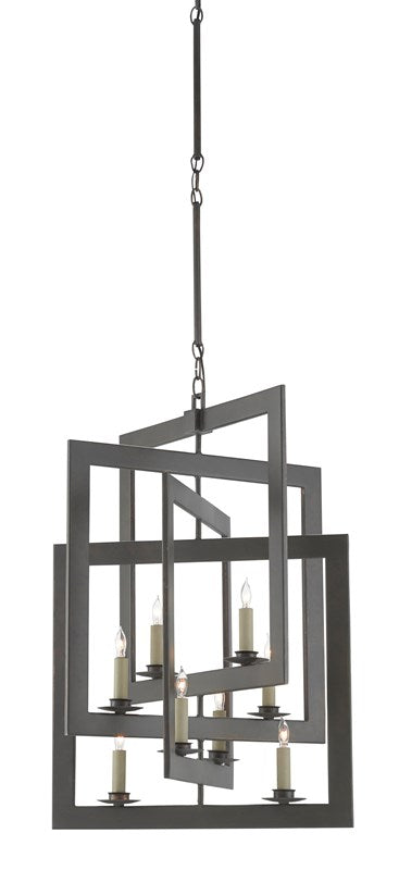 Currey and Company - Middleton Bronze Small Chandelier