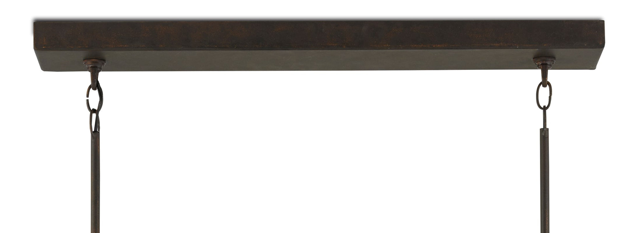 Currey and Company - Middleton Bronze Rectangular Chandelier