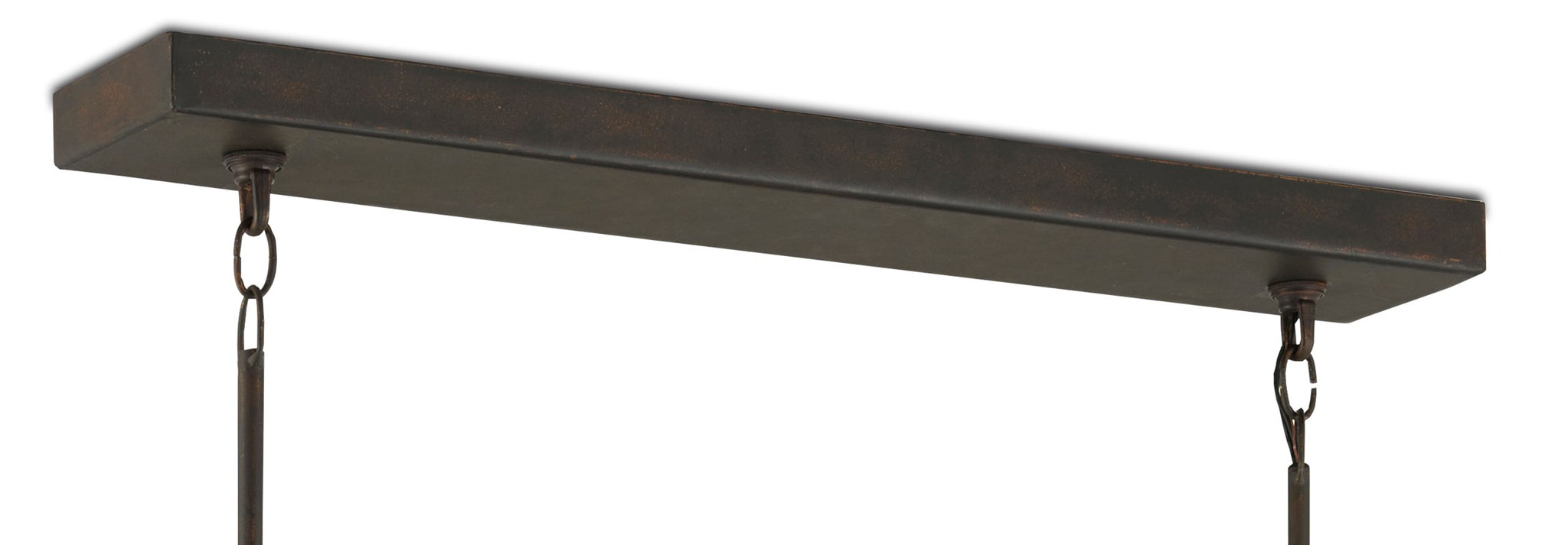 Currey and Company - Middleton Bronze Rectangular Chandelier