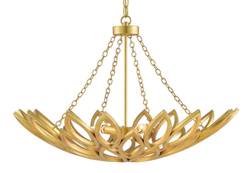 Currey and Company - Allemande Gold Chandelier
