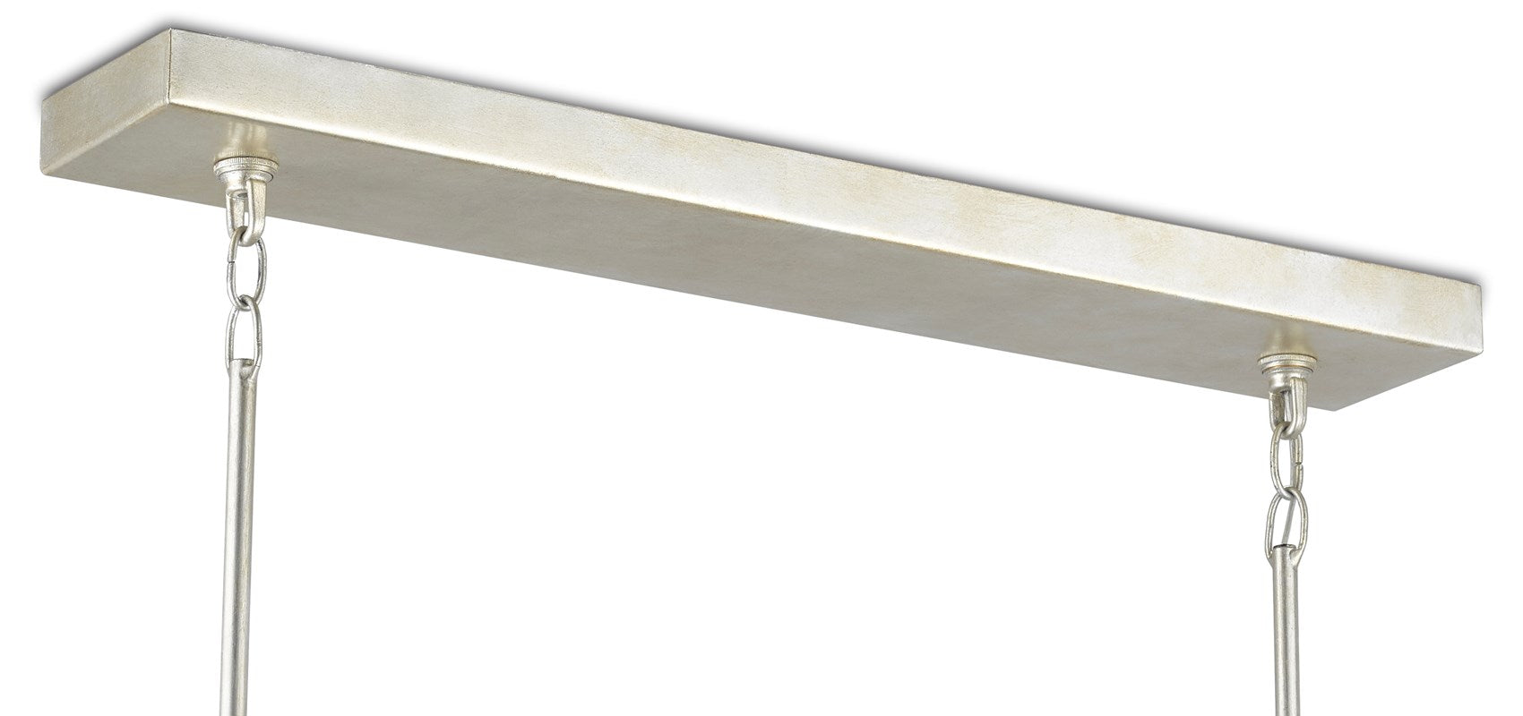 Currey and Company - Middleton Rectangular Silver Chandelier