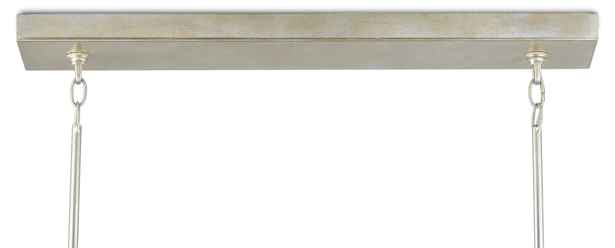 Currey and Company - Middleton Rectangular Silver Chandelier