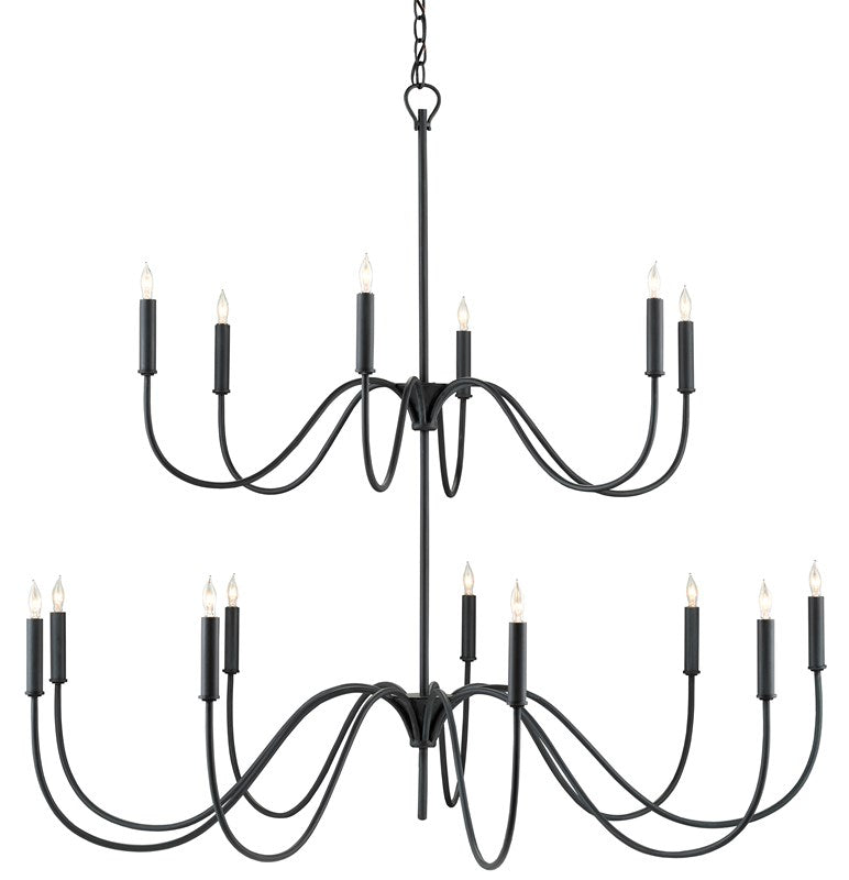 Currey and Company - Tirrell Medium Chandelier