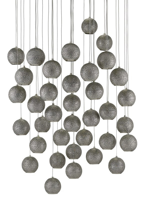 Currey and Company - Giro 36-Light Multi-Drop Pendant