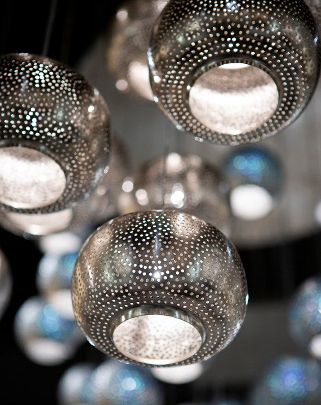 Currey And Company Pepper 1 Light Multi Drop Pendant